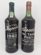 Niepoort; 1983 Colheita & Fine Tawny Port - Douro - 2, Verzamelen, Wijnen, Nieuw