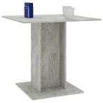 Eettafel 80x80x75 cm spaanplaat betongrijs (Tafels), Huis en Inrichting, Complete inboedels, Verzenden