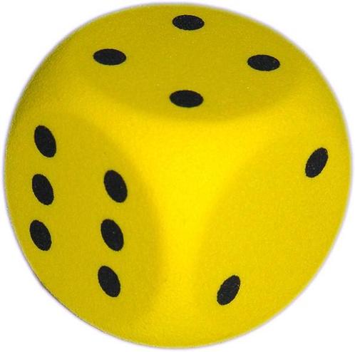 Grote Dobbelsteen met Stippen (5 cm) | Koplow Games -, Hobby en Vrije tijd, Gezelschapsspellen | Bordspellen, Nieuw, Verzenden