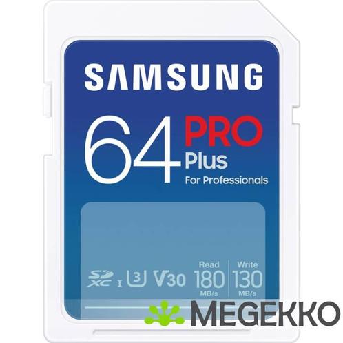 Samsung Pro Plus SD Card (2023) 64GB, Computers en Software, RAM geheugen, Nieuw, Verzenden
