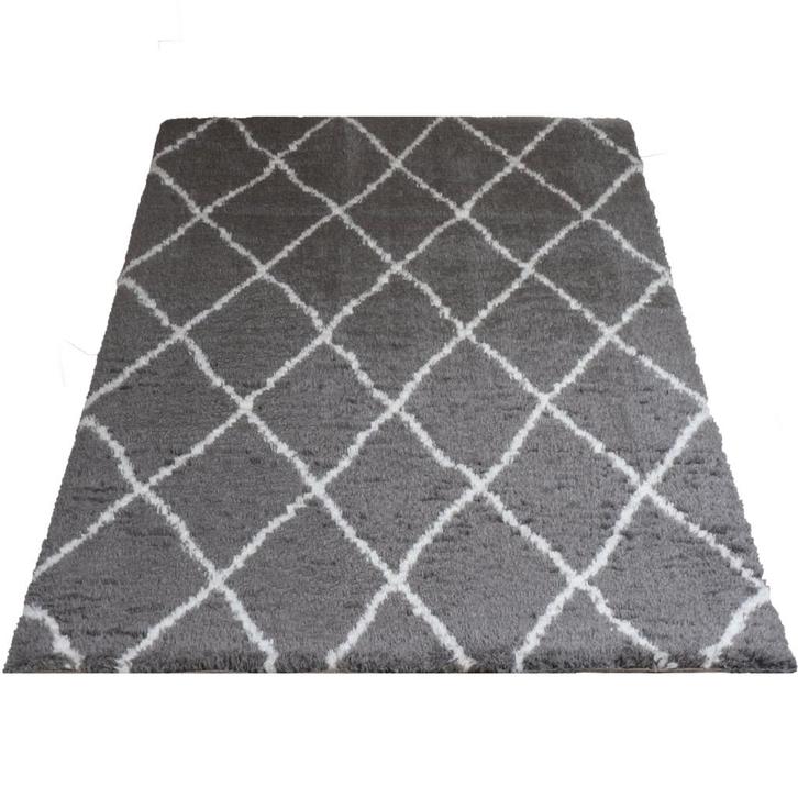 Vloerkleed Jeffie Grey, Huis en Inrichting, Stoffering | Gordijnen en Lamellen