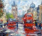 Carvin - Its raining in London, Antiek en Kunst, Kunst | Schilderijen | Klassiek