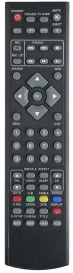 Alternatieve Blaupunkt XMU-RMC-0019 afstandsbediening, Verzenden, Nieuw