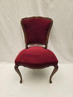 Fauteuil - Antieke Louis met Rijk Velours en Authentieke