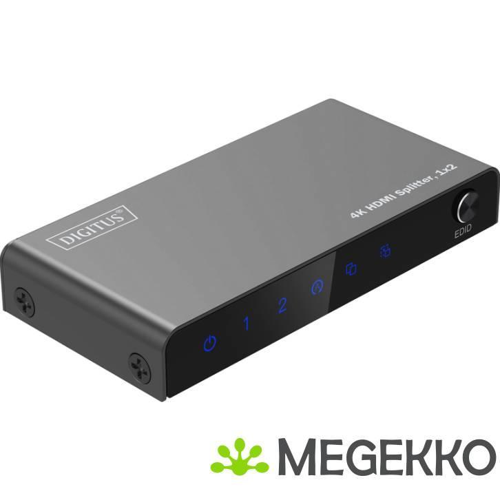Digitus DS-55336 video splitter HDMI 2x HDMI, Computers en Software, Videokaarten, Nieuw, Verzenden