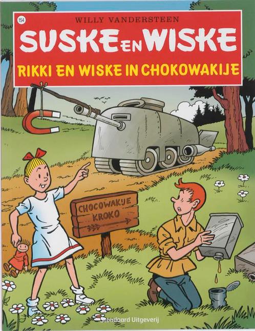 Rikki/wiske in Chocowakije / Suske en Wiske / 154, Boeken, Stripboeken, Gelezen, Verzenden