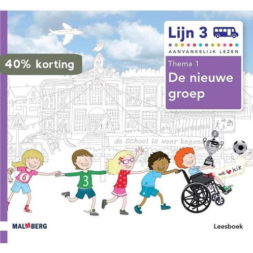 Lijn 3 thema 1 De nieuwe groep groep 3 Leesboek, Boeken, Schoolboeken, Zo goed als nieuw, Verzenden