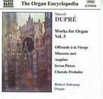 cd - Marcel DuprÃ© - Works For Organ Vol.  5, Cd's en Dvd's, Verzenden, Zo goed als nieuw