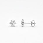 Oorbellen - 18 karaat Witgoud - 0.25ct. tw. Diamant, Sieraden, Tassen en Uiterlijk, Oorbellen, Nieuw