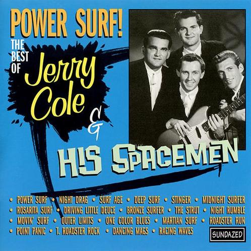 cd digi - Jerry Cole And His Spacemen - Power Surf! The B..., Cd's en Dvd's, Cd's | Pop, Zo goed als nieuw, Verzenden