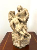 sculptuur, Antica Scultura della Pietà - 38 cm - Marmer