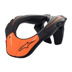 Nekbrace Kinderen Alpinestars Zwart-Oranje (Nekbraces), Motoren, Verzenden, Nieuw