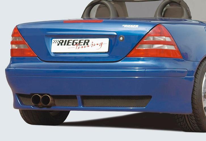 Rieger achteraanzetstuk | SLK-Klasse (R170): 01.01- - Roadst, Auto-onderdelen, Carrosserie en Plaatwerk, Nieuw, Mercedes-Benz