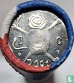 Nederland 1 gulden 2001 (rol) Last gulden (munten), Postzegels en Munten, Munten | Nederland, Verzenden, Losse munt