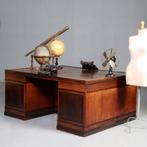 Art Deco Herenkamer zeer groot bureau n boekenkast Pander ca, Antiek en Kunst, Antiek | Kantoor en Zakelijk, Ophalen of Verzenden