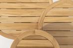 Volta lounge tuintafel middenpoot  60x aluminium antraciet, Ophalen of Verzenden, Nieuw, Teakhout