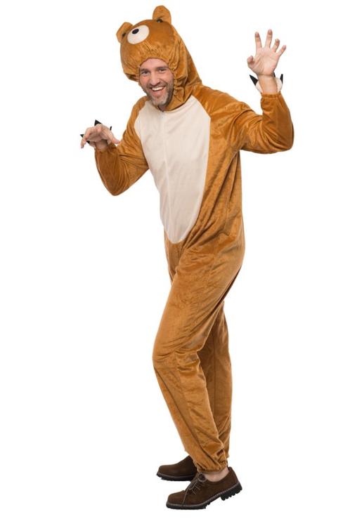 Onesie Beertje Verkleedpak Volwassenen, Kleding | Heren, Carnavalskleding en Feestkleding, Nieuw, Ophalen of Verzenden