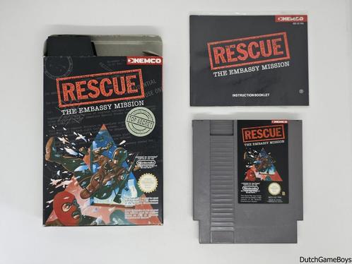 Nintendo Nes – Rescue The Embassy Mission - FRA, Spelcomputers en Games, Games | Nintendo NES, Gebruikt, Verzenden
