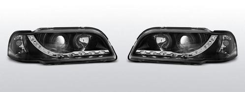 Koplampen LED DRL | Volvo S40/V40 1996-2000 | zwart, Auto-onderdelen, Verlichting, Nieuw, Volvo, Ophalen of Verzenden