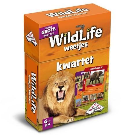Wildlife Weetjes Kwartet | Identity Games - Kaartspellen, Hobby en Vrije tijd, Gezelschapsspellen | Kaartspellen, Nieuw, Verzenden