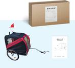 2dekans | BRASQ Hondenfietskar – Rood/Zwart – Tot 40kg –, Ophalen of Verzenden, Zo goed als nieuw, Brasq