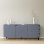 *WOONWINKEL* Tenzo Corner Groot Dressoir Blauw, Huis en Inrichting, Kasten | Dressoirs, Verzenden, Nieuw