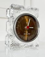 Tafelklok - Kundo Futuristime - Kristal - 1960-1970 - H 13,5, Antiek en Kunst