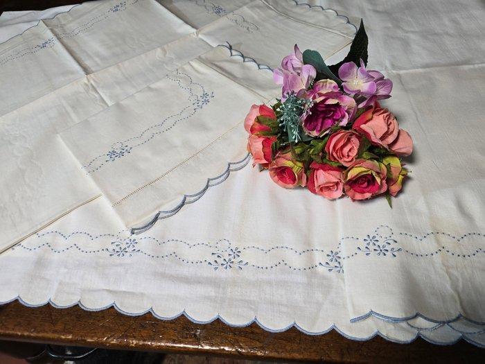 Laken (3) - 260 cm - 230 cm - Laken en kussenslopen, Antiek en Kunst, Antiek | Kleden en Textiel