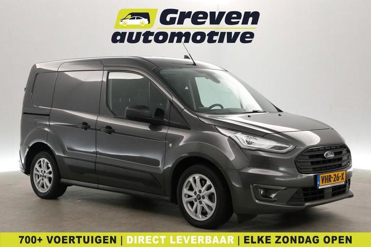 Ford Transit Connect 1.5 EcoBlue 120PK Airco Cruise Cam Navi, Auto's, Bestelauto's, Te koop, Handgeschakeld, Diesel, Zilver of Grijs