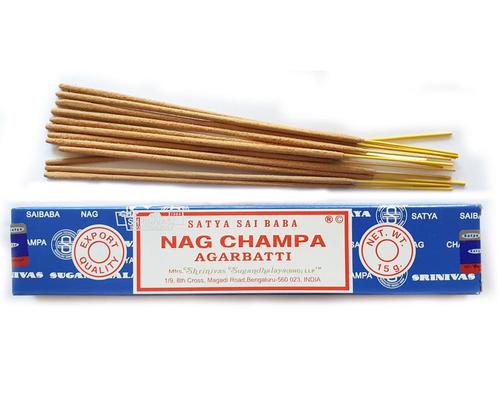 Nag Champa wierook van Satya 15 gram, Huis en Inrichting, Woonaccessoires | Kandelaars en Kaarsen, Nieuw, Verzenden