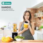 2dekans | Niceey Mini Blender - Smoothie Maker - 500W -, Witgoed en Apparatuur, Blenders, Ophalen of Verzenden, Zo goed als nieuw