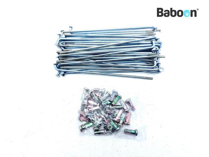 Achterwiel Suzuki DR 500 S 1981-1985 (DR500) Spoke set, Motoren, Onderdelen | Suzuki, Gebruikt, Verzenden