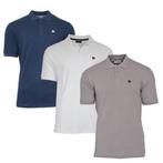 Donnay Donnay Heren - 3-Pack - Polo shirt Noah - Navy / Wit, Verzenden, Nieuw