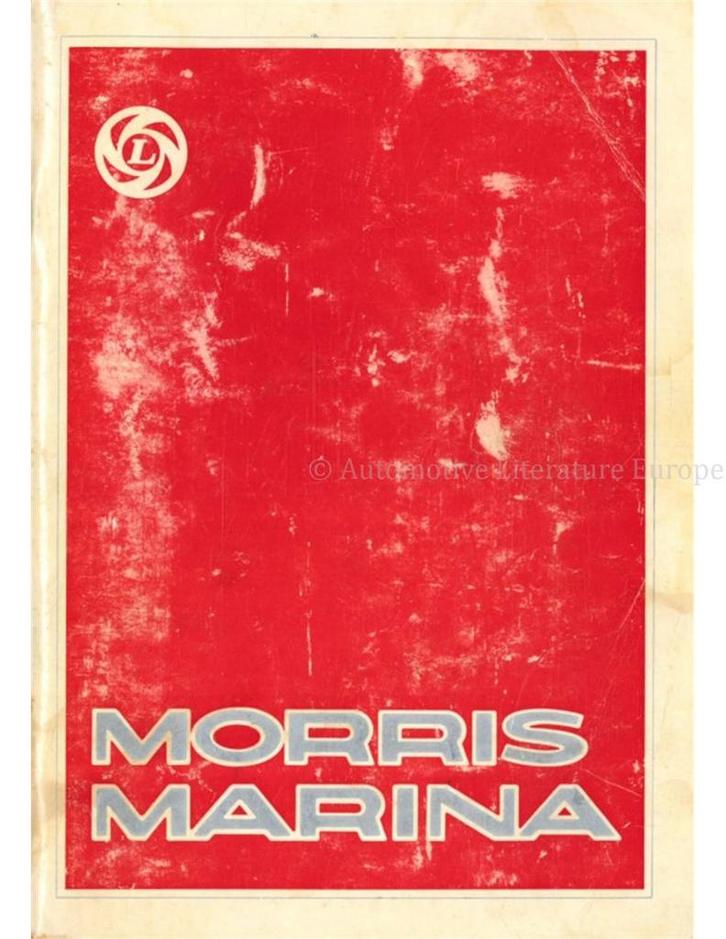 1976 MORRIS MARINA INSTRUCTIEBOEKJE NEDERLANDS, Auto diversen, Handleidingen en Instructieboekjes