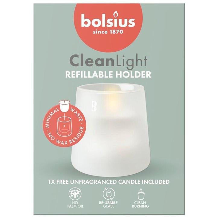 Bolsius Cleanlight No Fragrance Starterkit, Huis en Inrichting, Woonaccessoires | Kandelaars en Kaarsen, Nieuw, Verzenden