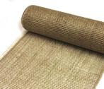 Jute tafelloper tablerunner, +/- 30cm. naturel  50 cm, Ophalen of Verzenden, Nieuw