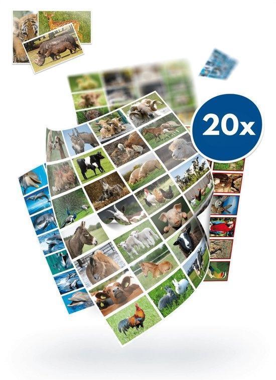 Dieren stickerpakket - complimenten stickers, Kinderen en Baby's, Speelgoed | Educatief en Creatief, Knutselen, Bouwen, Puzzelen