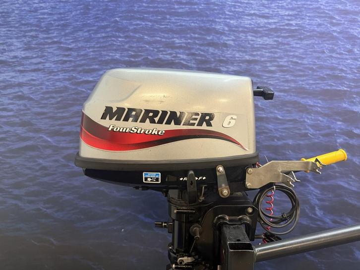 “Mercury / Mariner 6 pk buitenboordmotor | Zeer nette staat”, Watersport en Boten, Buiten- en Binnenboordmotoren, Buitenboordmotor