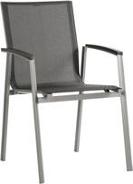 Stern New Top Stapelstoel Aluminium - Zwart mat/linnen grijs, Ophalen of Verzenden, Nieuw