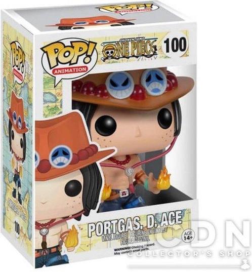 Funko Pop #100 One Piece Portgas D. Ace, Kinderen en Baby's, Speelgoed | Overig, Verzenden