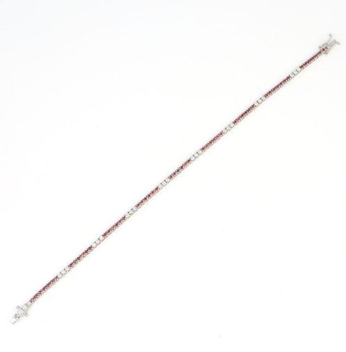 Zonder Minimumprijs - Armband - 18 karaat Witgoud - 2.10ct., Sieraden, Tassen en Uiterlijk, Armbanden