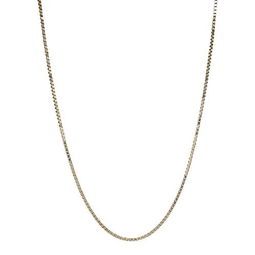 Gouden venetiaan lengtecollier 14 krt, Sieraden, Tassen en Uiterlijk, Kettingen, Nieuw, Ophalen of Verzenden