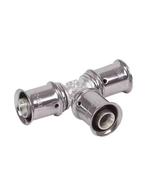 Kekelit kelox t-stuk 16 mm pers messing (Kekelit t-stuk), Ophalen of Verzenden, Nieuw, Overige typen