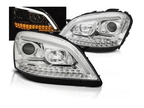 TubeLED knipperlicht koplampen Chrome, Auto-onderdelen, Verlichting, Nieuw, Mercedes-Benz, Verzenden