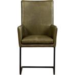 Leren eetkamerstoel Ruler, Ophalen of Verzenden, Nieuw, Leer, Industrieel, Modern