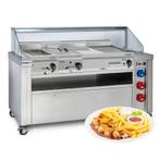 GGM Gastro | Mobiel Kookstation - 1600x850mm - Hoogte: |, Verzenden, Nieuw in verpakking