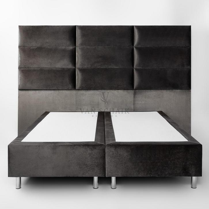 van Schaik Boxspring Platinum Deluxe zonder Matrassen - 160, Huis en Inrichting, Slaapkamer | Boxsprings