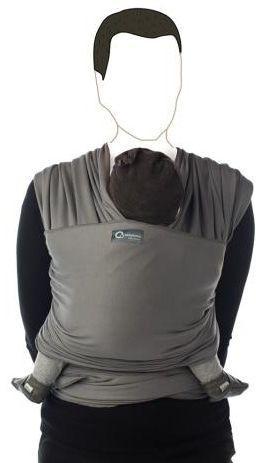 Babylonia Tricot-Slen Organic Moon Mist Grey Draagdoek, Kinderen en Baby's, Babydragers en Draagdoeken, Nieuw, Verzenden