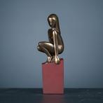 Figuur - Zeven beelden in bronskleur (complete serie) (7) -, Antiek en Kunst