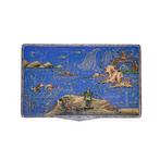 Antique Silver and Enamel Chinoiserie Snuff Box, Henry